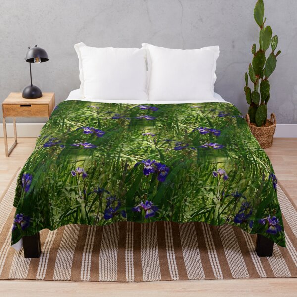Item preview, Michigan Wild Iris Pattern designed and sold by VikingVisual.
