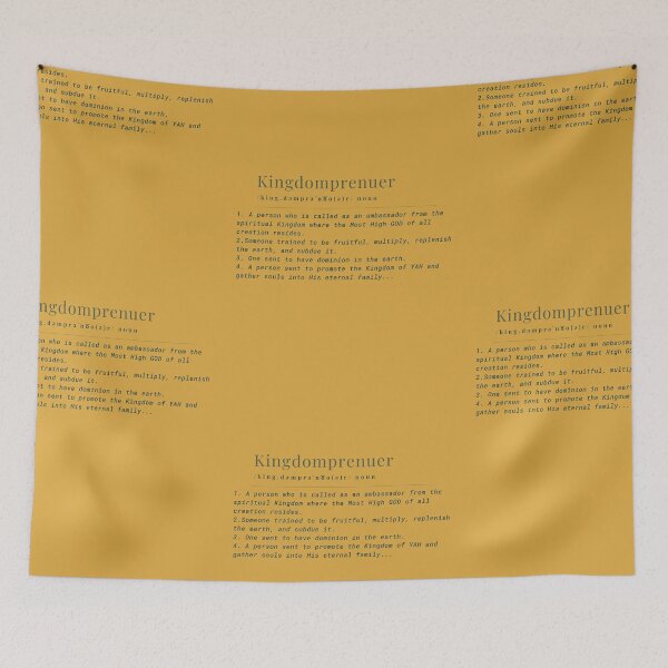 Item preview, Kingdomprenuer - Gold designed and sold by TheReporter1.