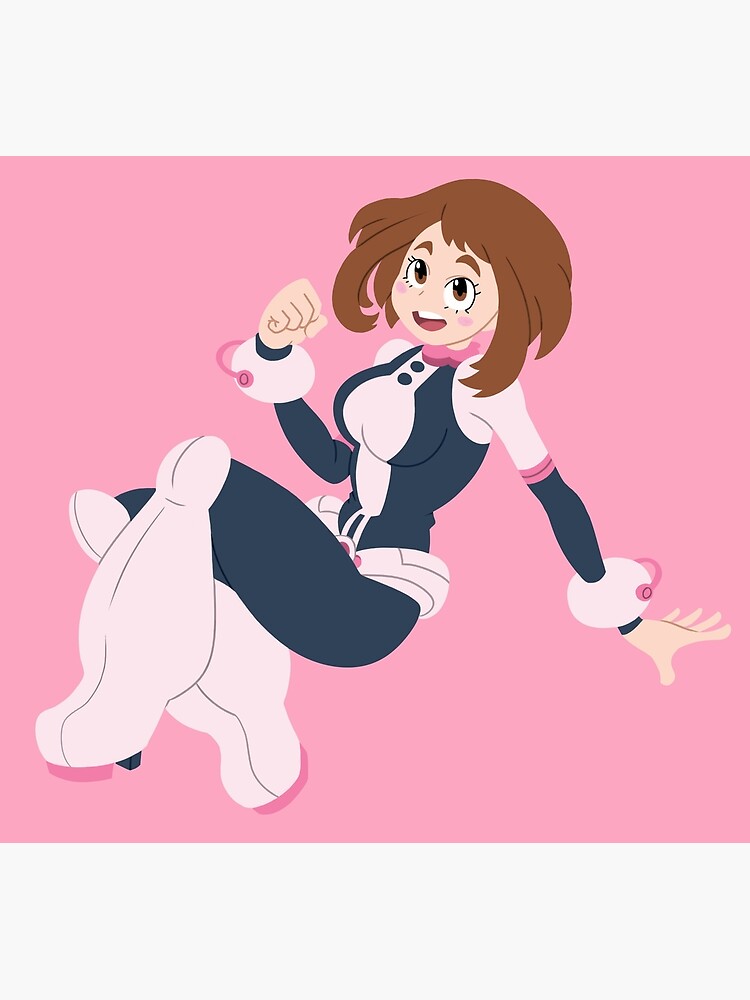 Ochako Uraraka My Hero Academia Soft Sticker By Hotjosh Redbubble My Xxx Hot Girl 9404