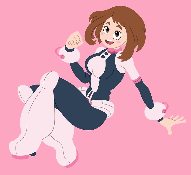 ochaco uraraka. boku no hero academia. fan art. my hero academia. anime. oc...