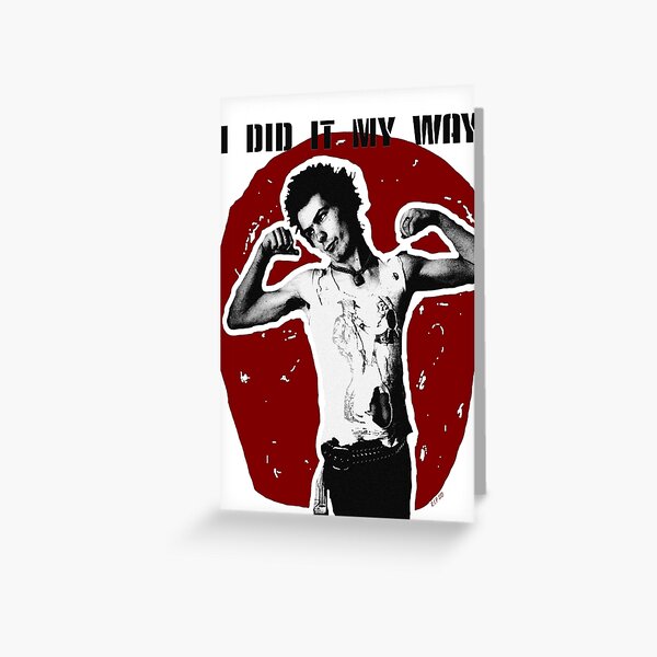 Item preview, Sid Vicious I Did It My Way designed and sold by PunkDeadBoy.