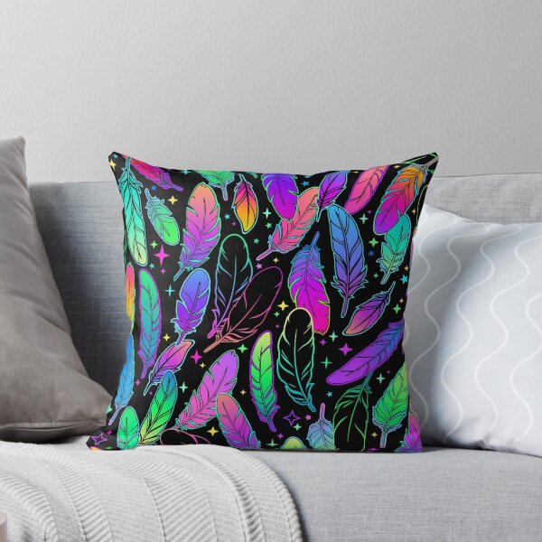 Item preview, Rainbow Feathers designed and sold by ArtByPokey.