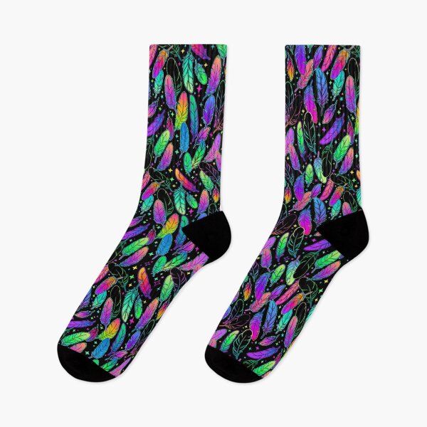 Item preview, Rainbow Feathers designed and sold by ArtByPokey.