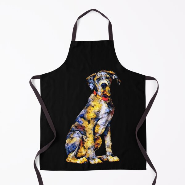 Item preview, Great Dane painting. Great Dane art designed and sold by pureblacks.
