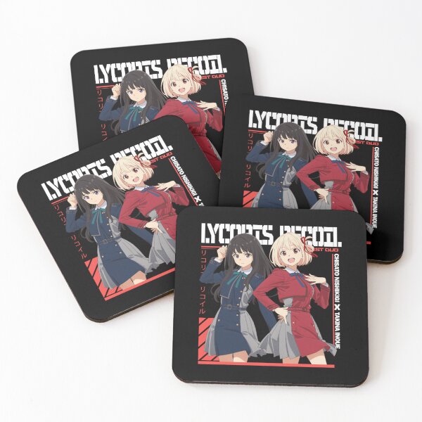Item preview, Lycoris Recoil  designed and sold by UndergrndThrea.