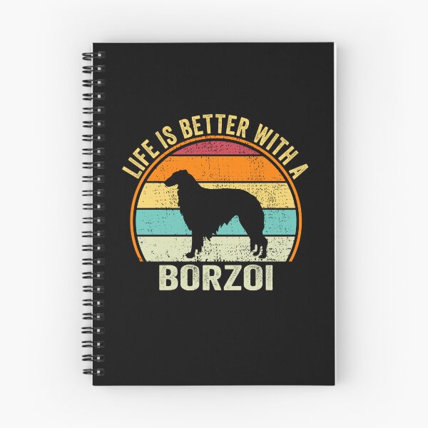 Item preview, Life is better with a Borzoi Shirt, for Borzoi lovers, Best Borzoi Dog Lovers, Borzoi Dad Mom Dad Owner Christmas Birthday Gift designed and sold by xlnv.