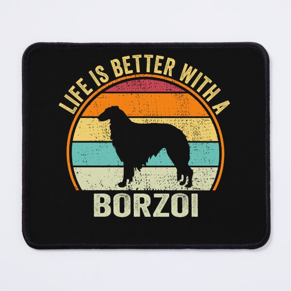 Item preview, Life is better with a Borzoi Shirt, for Borzoi lovers, Best Borzoi Dog Lovers, Borzoi Dad Mom Dad Owner Christmas Birthday Gift designed and sold by xlnv.