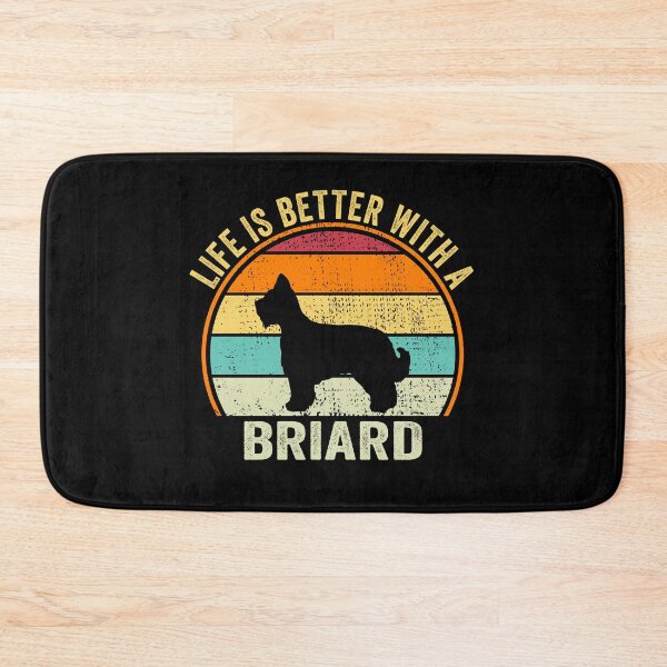 Item preview, Life is better with a Briard Shirt, for Briard lovers, Best Briard Dog Lovers, Briard Dad Mom Dad Owner Christmas Birthday Gift designed and sold by xlnv.