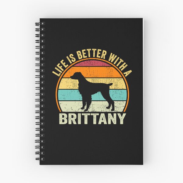 Item preview, Life is better with a Brittany Shirt, for Brittany lovers, Best Brittany Dog Lovers, Brittany Dad Mom Dad Owner Christmas Birthday Gift designed and sold by xlnv.
