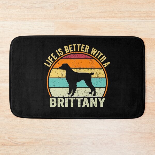 Item preview, Life is better with a Brittany Shirt, for Brittany lovers, Best Brittany Dog Lovers, Brittany Dad Mom Dad Owner Christmas Birthday Gift designed and sold by xlnv.
