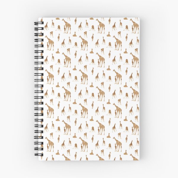 Item preview, Giraffe and giraffes pattern - small - brown colorized version designed and sold by SylvieG18.