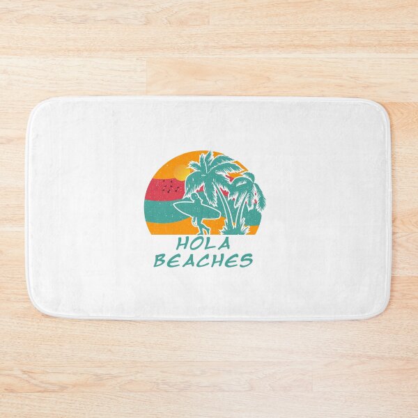 Item preview, Hola Beaches, funny beaches summer vacation kids men women   designed and sold by ArtByMigdad.