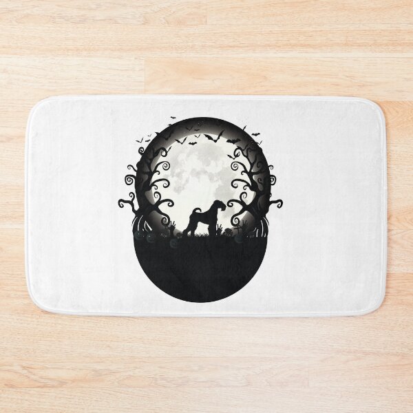 Item preview, Airedale Terrier Lovers Halloween Moon designed and sold by Med ing.