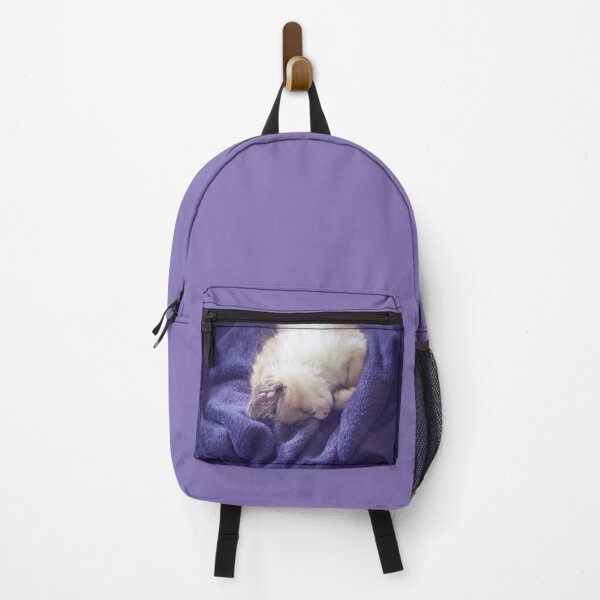 Item preview, sacred birman kitten sleeping designed and sold by Nebulae-Art.
