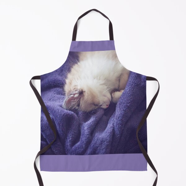Item preview, sacred birman kitten sleeping designed and sold by Nebulae-Art.