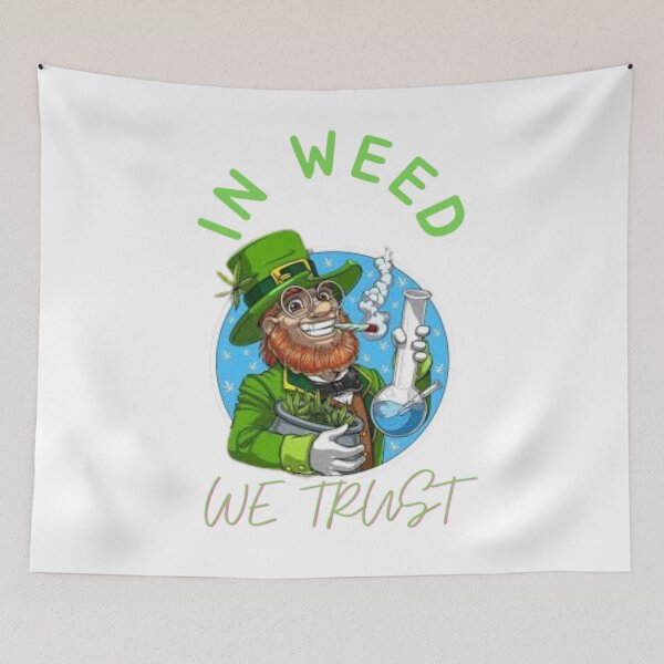 Item preview, In Weed We Trust Cannabis Day Marijuana designed and sold by BestDesignbySof.