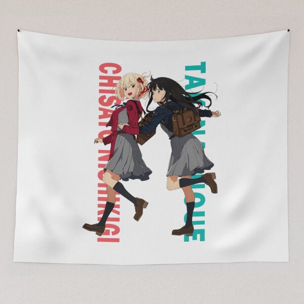 Item preview, chisato and Takina Inoue - Lycoris Recoil   designed and sold by UndergrndThrea.