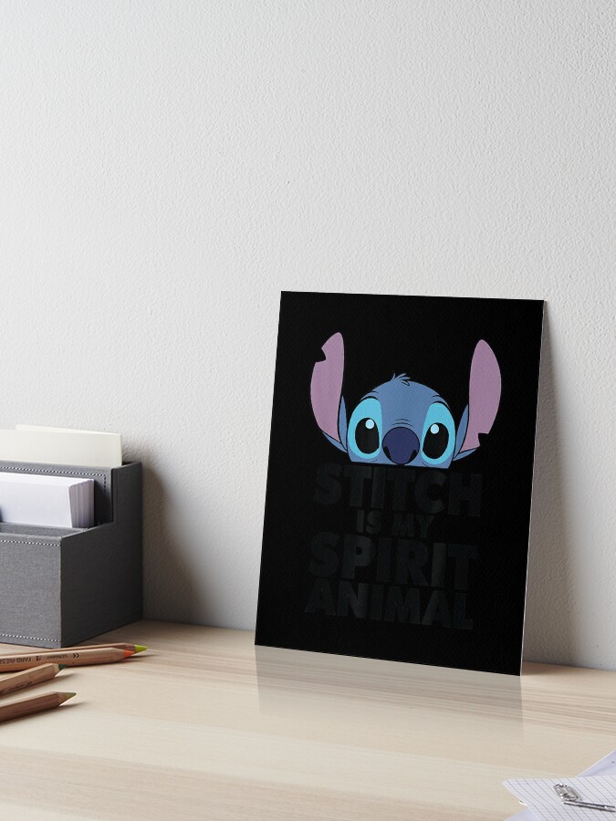 Lámina artística for Sale con la obra «Idea de regalo Stitch Dibujos  animados para niños Lilo Regalos gráficos divertidos» de MadelynLane