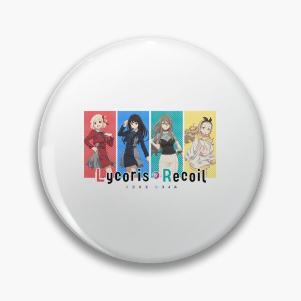 Item preview, Lycoris Recoil Anime   designed and sold by UndergrndThrea.