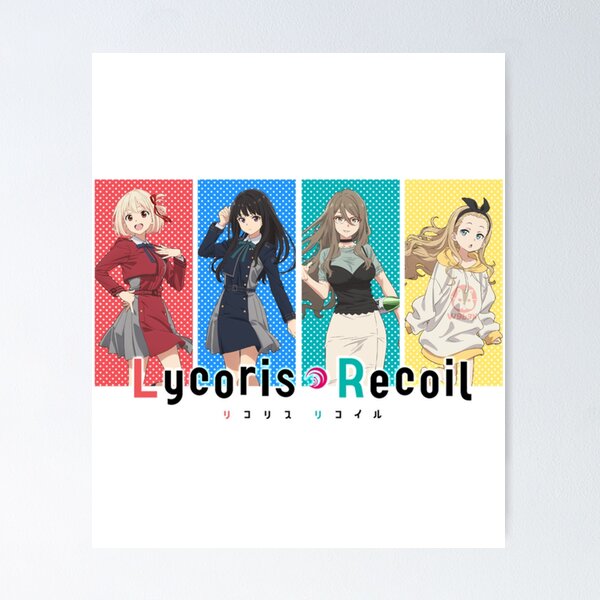 Lycoris Recoil Anime Poster for Sale by Unique Ry