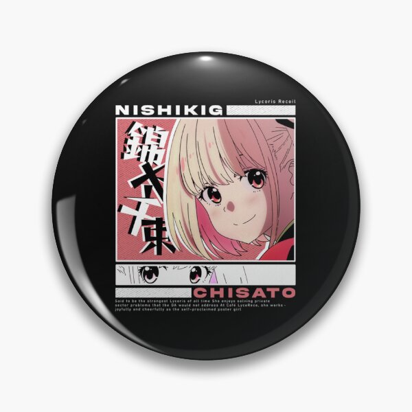 Item preview, Lycoris Recoil Cute Nishikigi Chisato   designed and sold by UndergrndThrea.