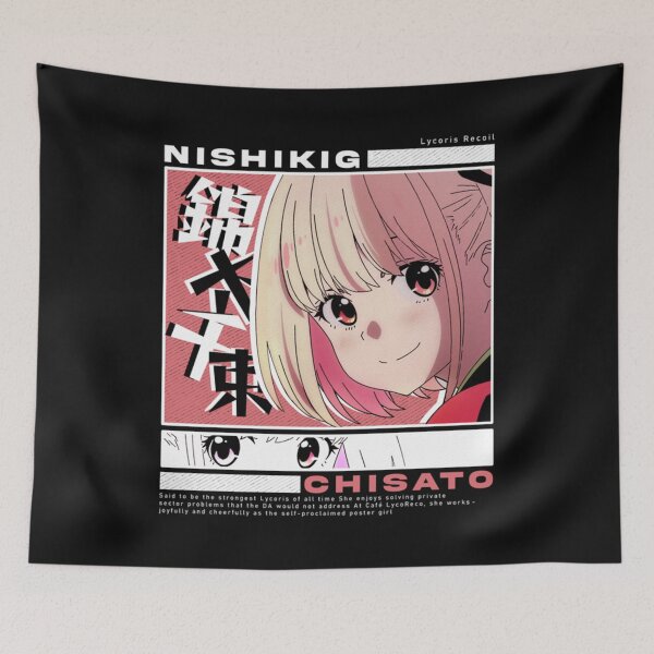Item preview, Lycoris Recoil Cute Nishikigi Chisato   designed and sold by UndergrndThrea.
