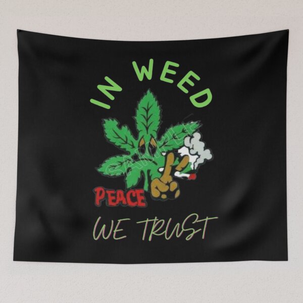 Item preview, In Weed We Trust Cannabis Day Marijuana designed and sold by BestDesignbySof.