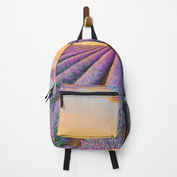 Item preview, Lavender field painting designed and sold by SyncopeMars.
