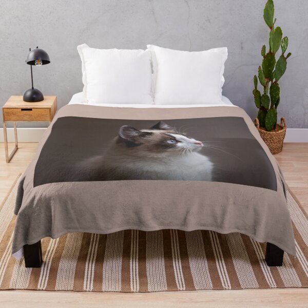 Item preview, ragdoll cat portrait designed and sold by Nebulae-Art.