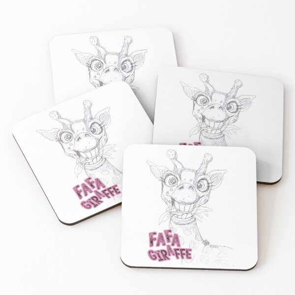 Item preview, FAFA Giraffe (drawing by ACCI) designed and sold by VanyssaGraphics.