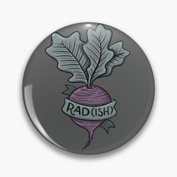 Item preview, Rad (ish) Veggie Pun designed and sold by WORMWOODstudio.