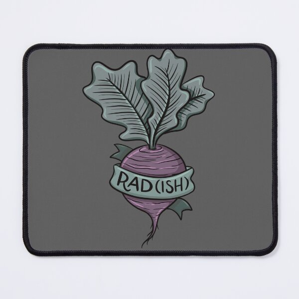 Item preview, Rad (ish) Veggie Pun designed and sold by WORMWOODstudio.