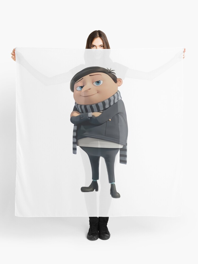 Gru Meme Face Scarf for Sale by itsjustpeachy