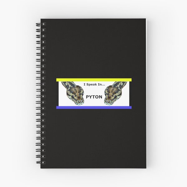 Aperçu de l'œuvre Je parle en PYTHON créée et vendue par erik123567.