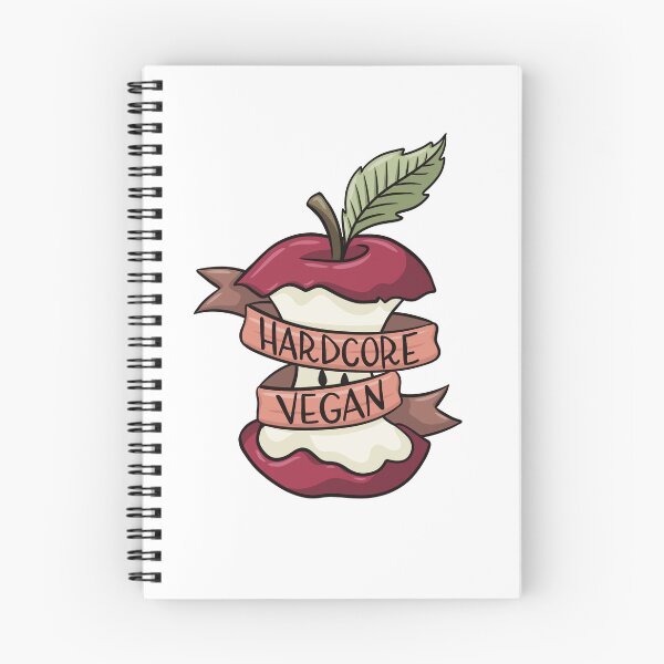 Item preview, Hardcore Vegan Apple Core designed and sold by WORMWOODstudio.