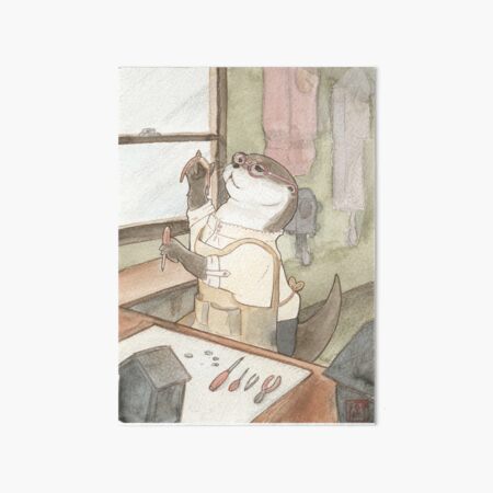 Artikel-Vorschau von Uhrmacher Otter Kasumi, designt und verkauft von A Miyako M Illustrations.