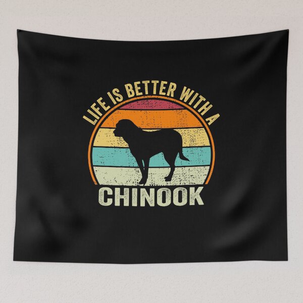 Item preview, Life is better with a Chinook Shirt, for Chinook lovers, Best Chinook Dog Lovers, Chinook Dad Mom Dad Owner Christmas Birthday Gift designed and sold by xlnv.