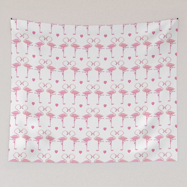 Item preview, Cute Pink Flamingos designed and sold by LeopardyNonsense.