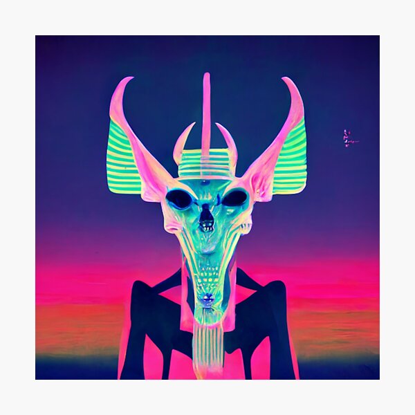 Item preview, Synthwave  god designed and sold by Fuzzyart1977.