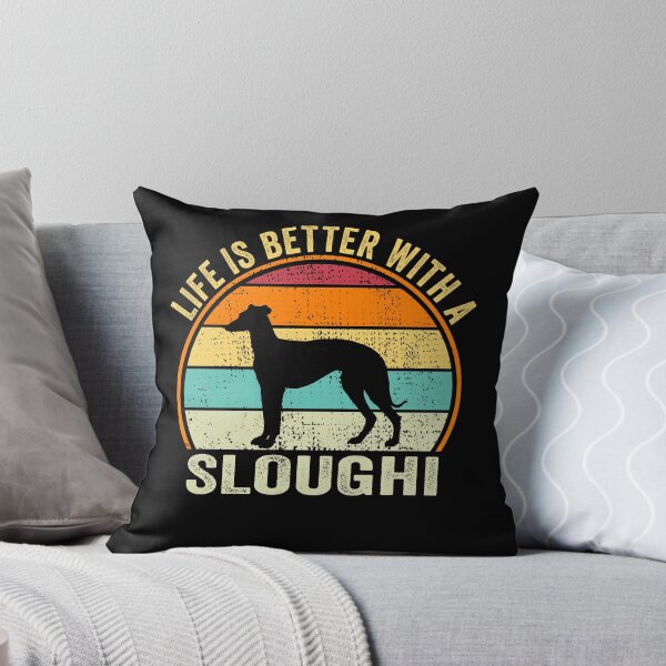 Item preview, Life is better with a Sloughi Shirt, for Sloughi lovers, Best Sloughi Dog Lovers, Sloughi Dad Mom Dad Owner Christmas Birthday Gift designed and sold by xlnv.