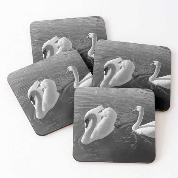 Item preview, Swan Angels • Black & White • III designed and sold by Mortinus.