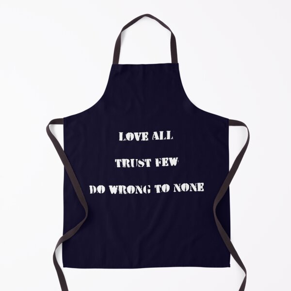 Item preview, Love All Trust Few Do Wrong To None. Shakespeare Quote designed and sold by Rebel-Design.