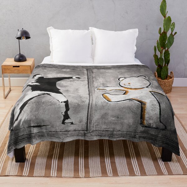 Item preview, Flower Thrower vs. Molotov Teddy - Soft Protesters Banksy designed and sold by WE-ARE-BANKSY.