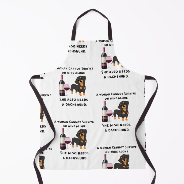 Item preview, Dacshund and Wine designed and sold by speakupandshine.