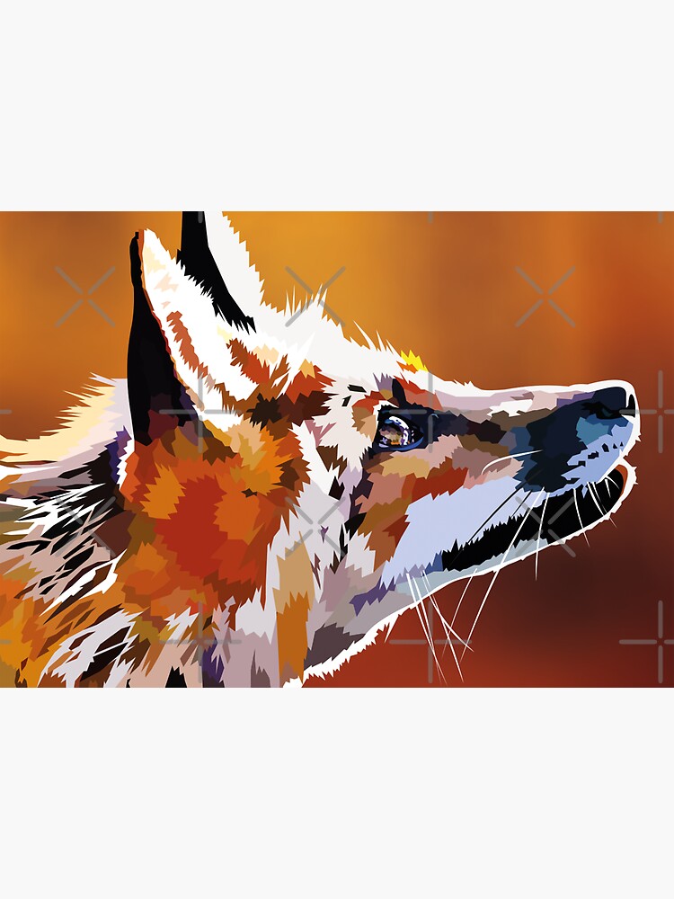 Staring Fox by Elviranl
