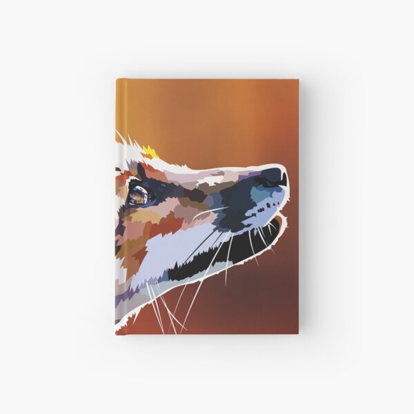 Staring Fox Hardcover Journal