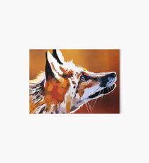 Staring Fox Art Board