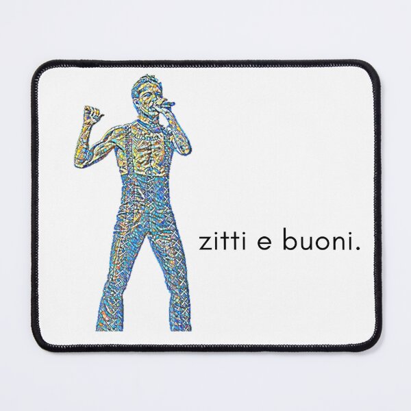 Item preview, Damiano (Maneskin) Eurovision Mosaic designed and sold by Nickelhatton.