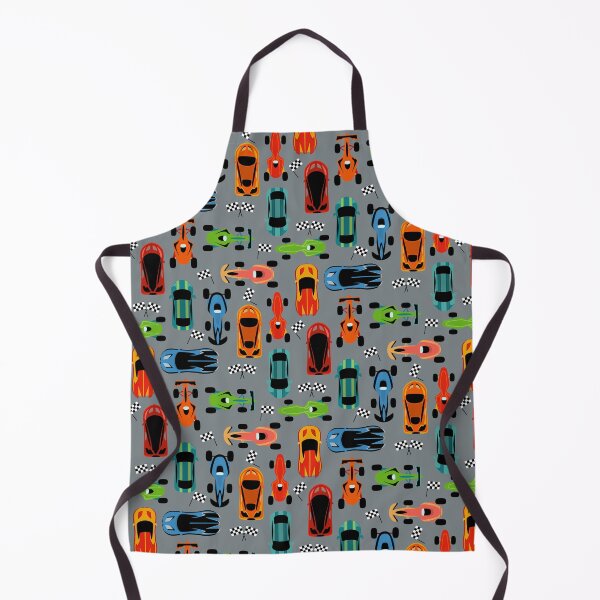 Item preview, Ready Set Race On Gray designed and sold by SamAnnDesigns.