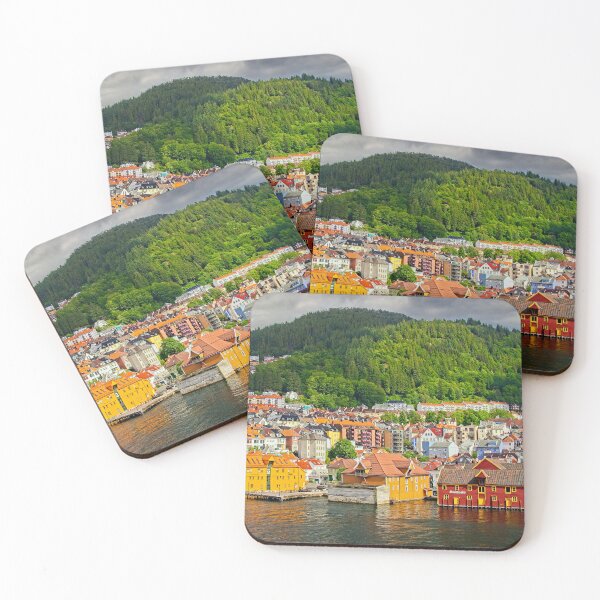 Item preview, Bergen City Norway designed and sold by Martyn R Arnold Fine Art Nature & Landscape Photography.